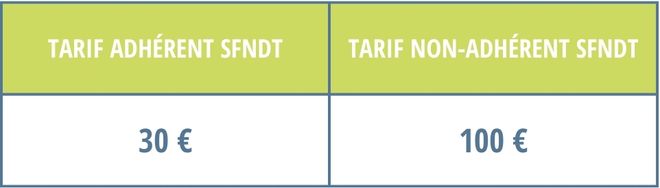 Tarif inscription replay SFNDT 2023